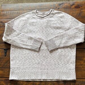 Llululemon athletica  Pink/Lavender/Grey Crew Neck Sweater